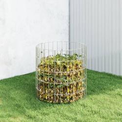 Composteur de jardin &Oslash;50x50 cm Acier galvanis&eacute;