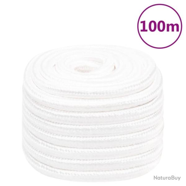 Corde de bateau Blanc complet 20 mm 100 m Polypropylne alsavelo