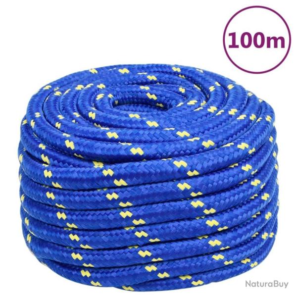 Corde de bateau Bleu 20 mm 100 m Polypropyl�ne