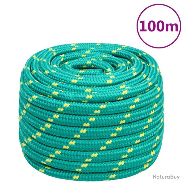 Corde de bateau Vert 20 mm 100 m Polypropyl�ne
