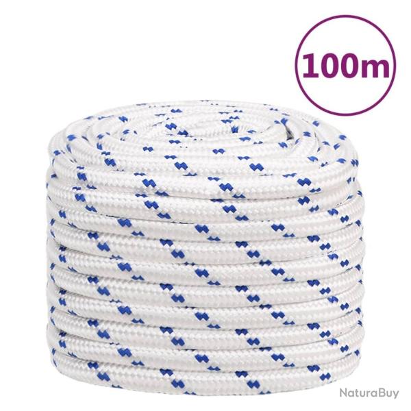Corde de bateau Blanc 20 mm 100 m Polypropylne alsavelo