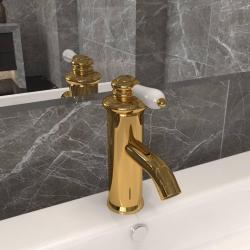 Robinet de lavabo de salle de bain Dor&eacute; 130x180 mm