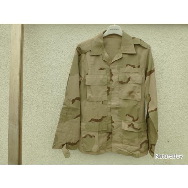 Vends 1 veste treillis taille L  d�sert  3 couleurs