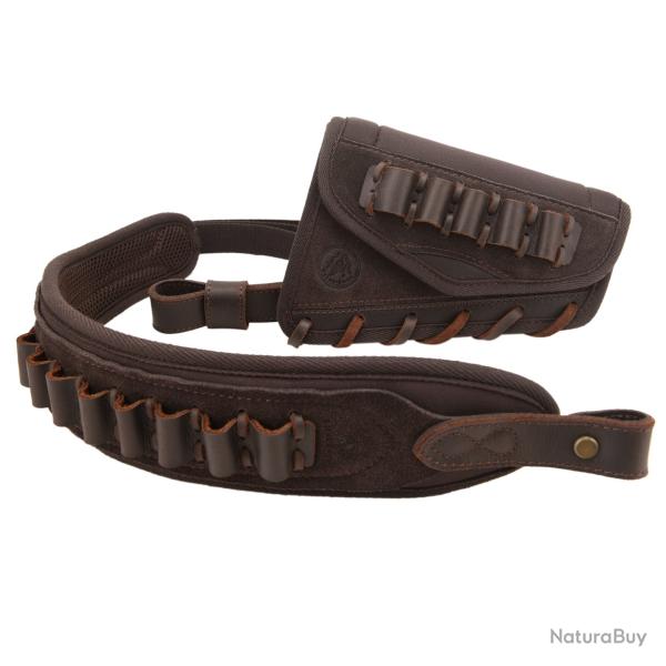 Coussinet de recul avec sangle de fronde pour pistolet  -*Coffee(.30-30.357)