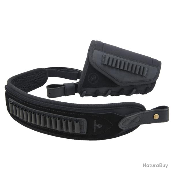 Coussinet de recul avec sangle de fronde pour pistolet  -* Black(.22lr.17hmr) LIVRAISON GRATUITE!!!