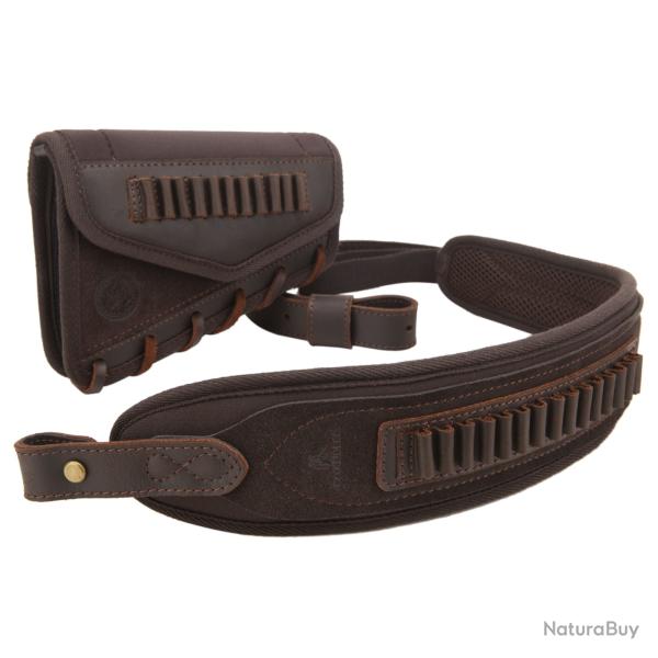 Coussinet de recul avec sangle de fronde pour pistolet  -*Coffee(.22lr.17hmr)LIVRAISON GRATUITE!!!