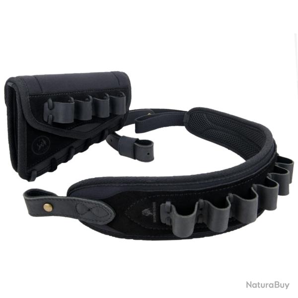 Coussinet de recul avec sangle de fronde pour pistolet  -*Black(12 Guage)