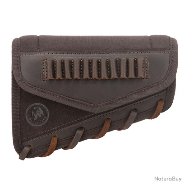 WAYNE'S DOG - repose-joue en cuir pour chien -*Coffee(.22lr.17hmr) LIVRAISON GRATUITE!!!