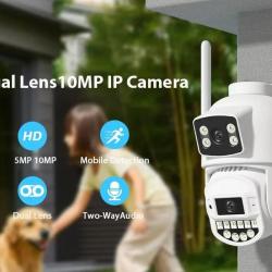 Camera IP Wifi 2 Objectifs 4K/5K PTZ AI Etanche -10MP + SD 128GB 20260729082523