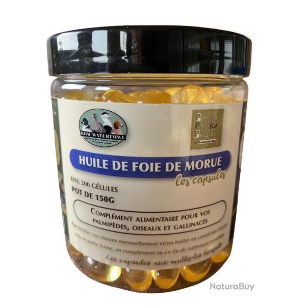 Capsules d'Huile de Foie de Morue 500mg