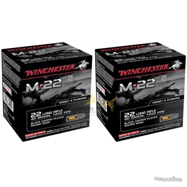 lot 2 botes neuve Winchester M22 22lr