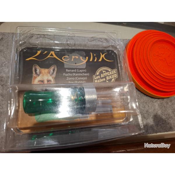 APPEAU "L'acrylik" Helen BAUD pour renard