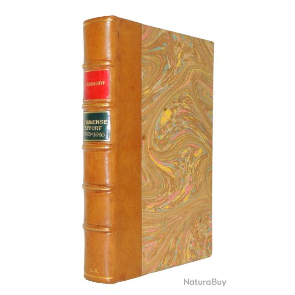 Guerre 14/18. Paul Margueritte. L'immense effort 1915-1916. EO