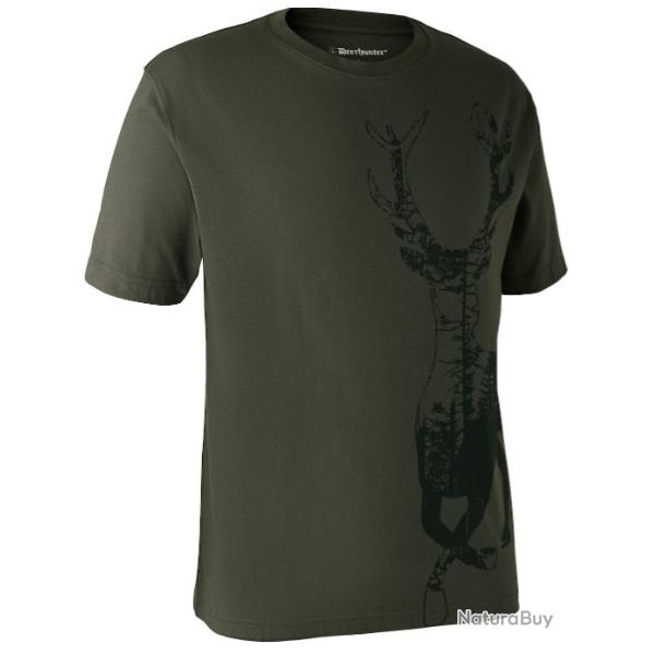T-shirt DEERHUNTER With Deer - vert
