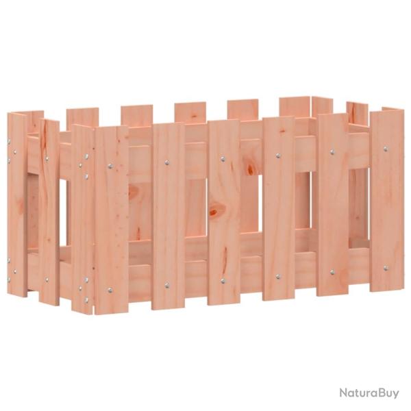 Jardini�re bac lit sur�lev� plantes fleurs terrasse jardin avec design de cl�ture 60 x 30 x 30 cm d