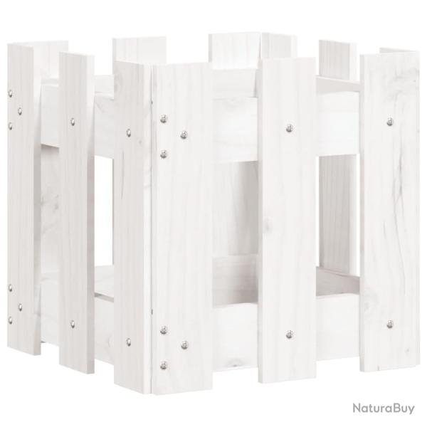 Jardini�re bac lit sur�lev� plantes fleurs terrasse jardin avec design de cl�ture 30 x 30 x 30 cm p