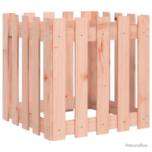 Jardini�re bac lit sur�lev� plantes fleurs terrasse jardin avec design de cl�ture 50 x 50 x 50 cm D