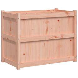 Jardini&egrave;re bac lit sur&eacute;lev&eacute; plantes fleurs terrasse jardin 90 x 50 x 70 cm bois massif douglas marr