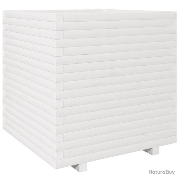 Jardini�re bac lit sur�lev� plantes fleurs terrasse jardin 70 x 70 x 72,5 cm bois de pin massif bla