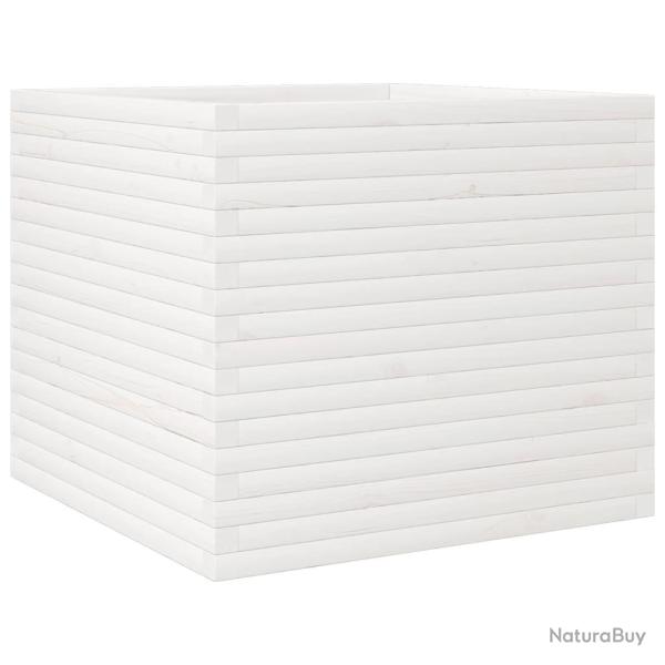 Jardini�re bac lit sur�lev� plantes fleurs terrasse jardin 80 x 80 x 68,5 cm bois de pin massif bla