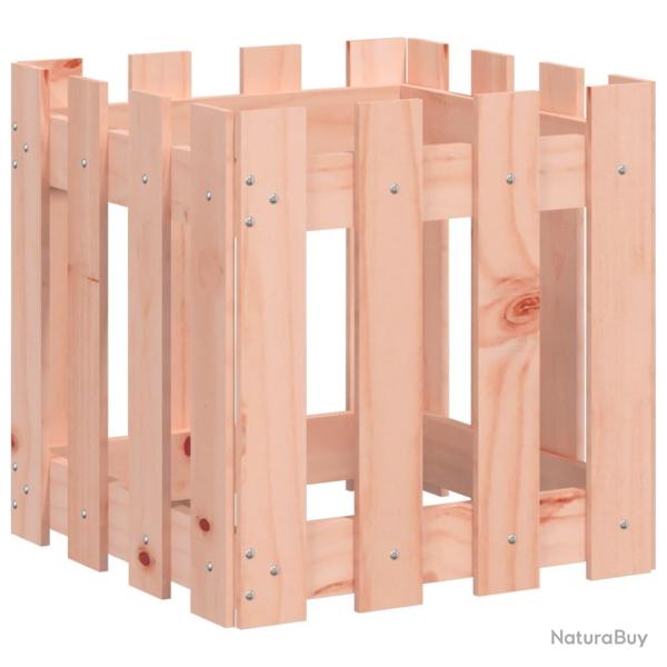 Jardini�re bac lit sur�lev� plantes fleurs terrasse jardin avec design de cl�ture 40 x 40 x 40 cm D