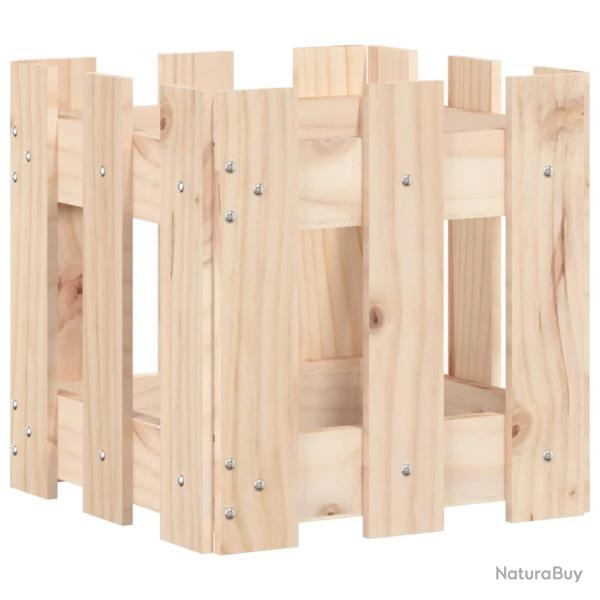 Jardini�re bac lit sur�lev� plantes fleurs terrasse jardin avec design de cl�ture 30 x 30 x 30 cm p