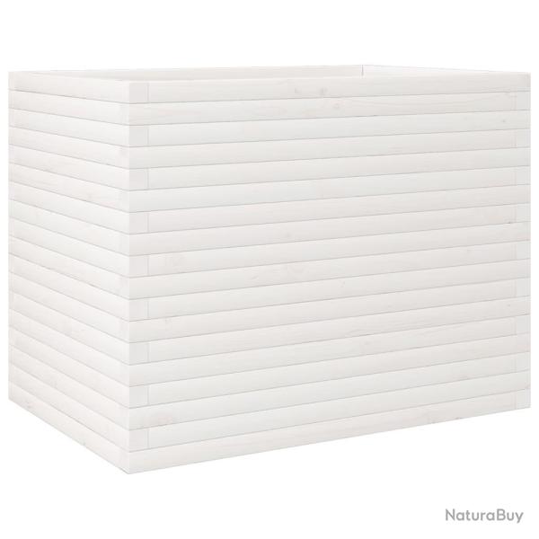 Jardini�re bac lit sur�lev� plantes fleurs terrasse jardin 90 x 60 x 68,5 cm bois de pin massif bla