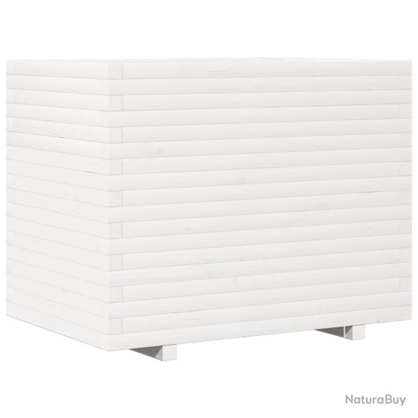 Jardini�re bac lit sur�lev� plantes fleurs terrasse jardin 90 x 60 x 72,5 cm bois de pin massif bla