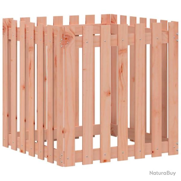 Jardini�re bac lit sur�lev� plantes fleurs terrasse jardin avec design de cl�ture 70 x 70 x 70 cm d