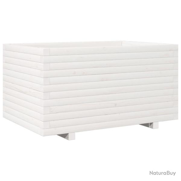 Jardini�re bac lit sur�lev� plantes fleurs terrasse jardin 90 x 60 x 49,5 cm bois de pin massif bla