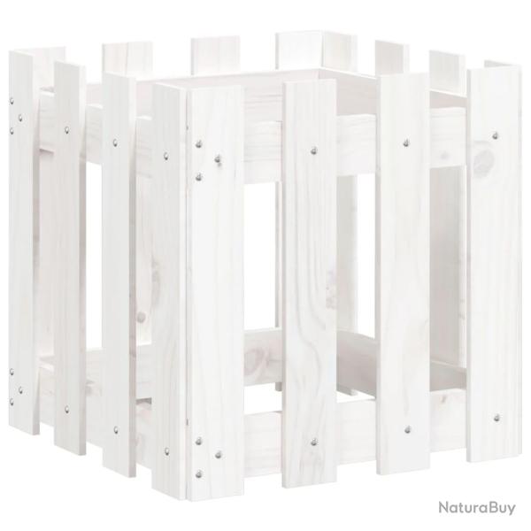 Jardini�re bac lit sur�lev� plantes fleurs terrasse jardin avec design de cl�ture 40 x 40 x 40 cm p