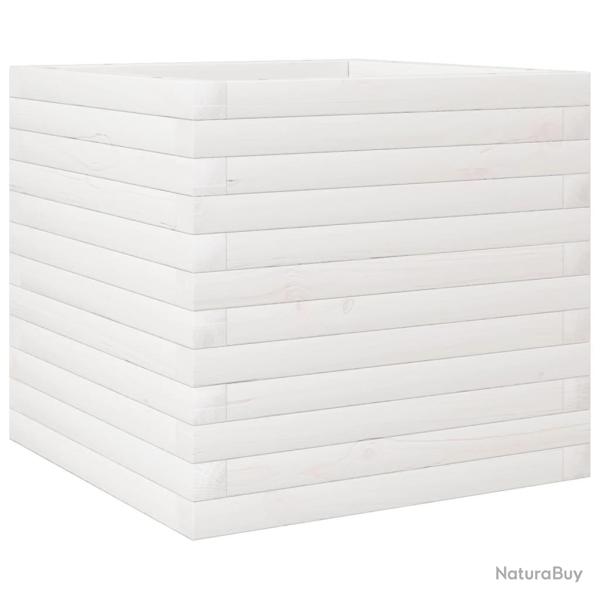 Jardini�re bac lit sur�lev� plantes fleurs terrasse jardin 50 x 50 x 45,5 cm bois de pin massif bla