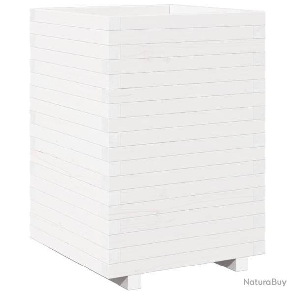 Jardini�re bac lit sur�lev� plantes fleurs terrasse jardin 50 x 50 x 72,5 cm bois de pin massif bla