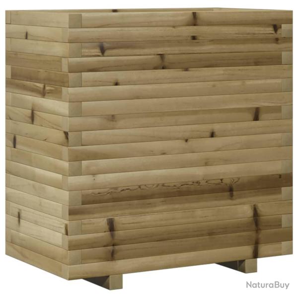Jardini�re bac lit sur�lev� plantes fleurs terrasse jardin 70 x 40 x 72 cm bois de pin impr�gn� mar