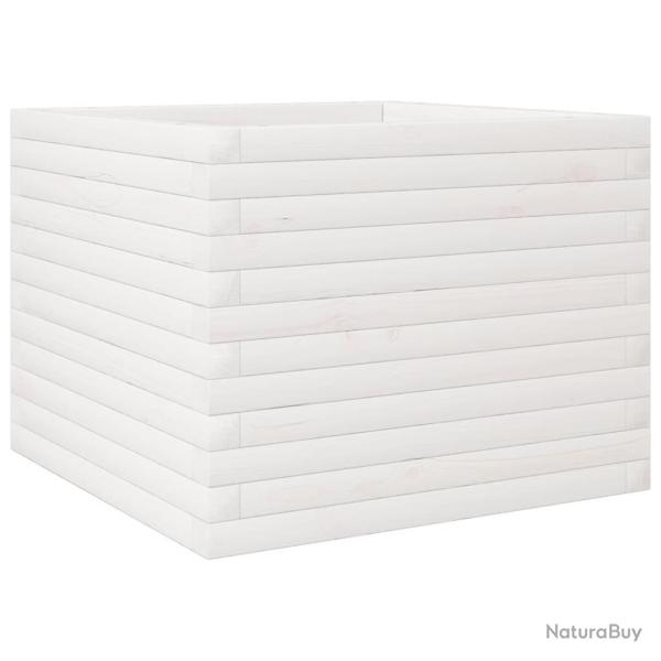 Jardini�re bac lit sur�lev� plantes fleurs terrasse jardin 60 x 60 x 45,5 cm bois de pin massif bla