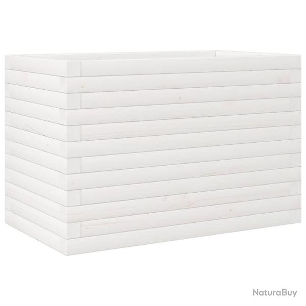 Jardini�re bac lit sur�lev� plantes fleurs terrasse jardin 70 x 40 x 45,5 cm bois de pin massif bla