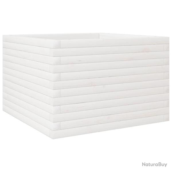 Jardini�re bac lit sur�lev� plantes fleurs terrasse jardin 70 x 70 x 45,5 cm bois de pin massif bla