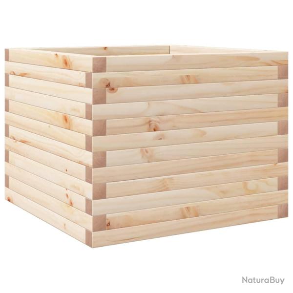 Jardini�re bac lit sur�lev� plantes fleurs terrasse jardin 60 x 60 x 45,5 cm bois de pin massif mar