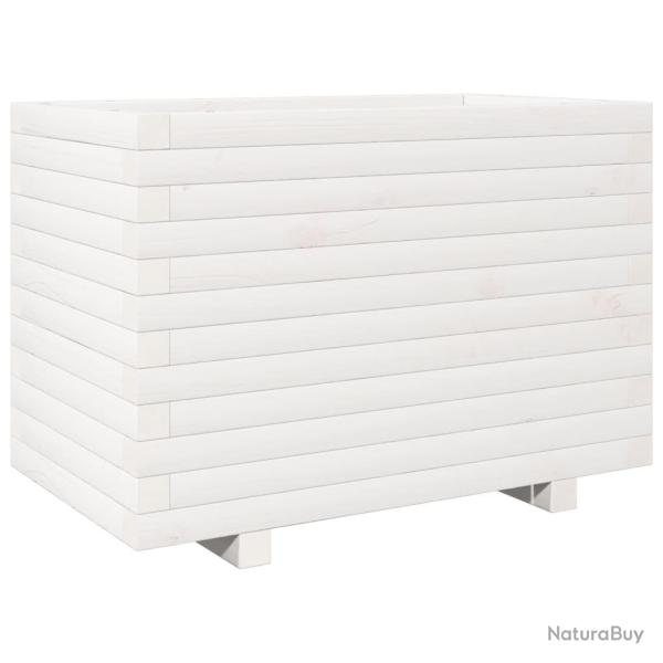 Jardini�re bac lit sur�lev� plantes fleurs terrasse jardin 70 x 40 x 49,5 cm bois de pin massif bla