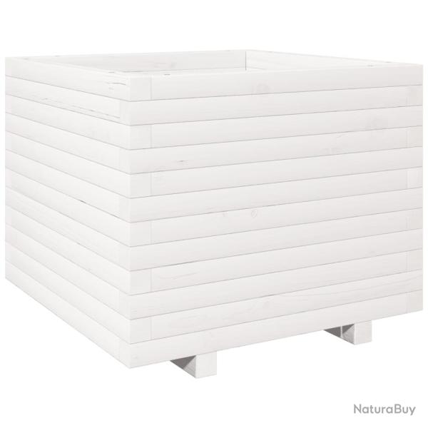 Jardini�re bac lit sur�lev� plantes fleurs terrasse jardin 60 x 60 x 49,5 cm bois de pin massif bla