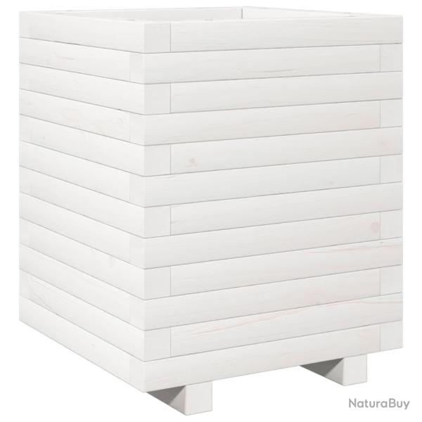 Jardini�re bac lit sur�lev� plantes fleurs terrasse jardin 40 x 40 x 49,5 cm bois de pin massif bla