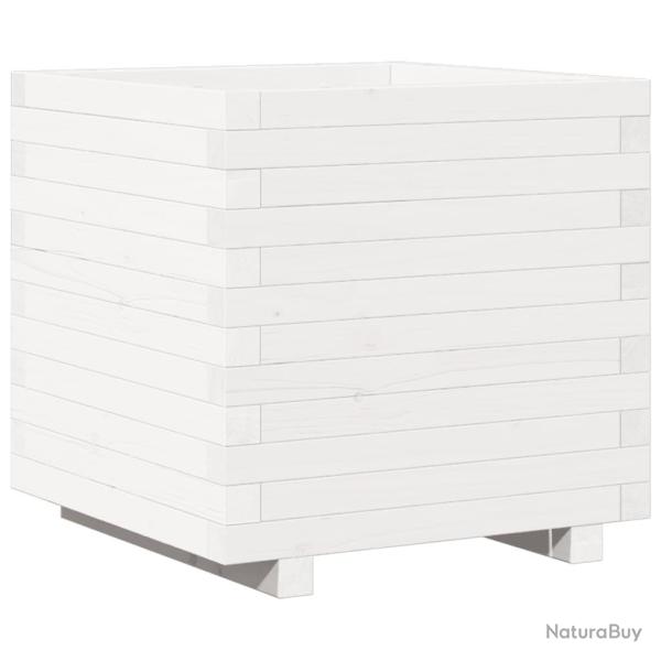 Jardini�re bac lit sur�lev� plantes fleurs terrasse jardin 50 x 50 x 49,5 cm bois de pin massif bla