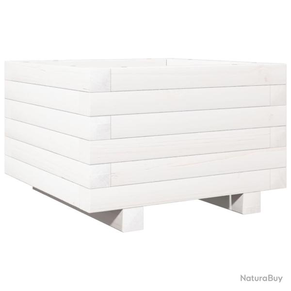 Jardini�re bac lit sur�lev� plantes fleurs terrasse jardin 40 x 40 x 26,5 cm bois de pin massif bla