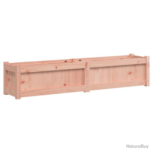 Jardini�re bac lit sur�lev� plantes fleurs terrasse jardin 150 x 31 x 31 cm bois massif douglas mar