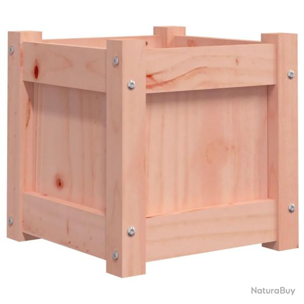 Jardini�re bac lit sur�lev� plantes fleurs terrasse jardin 31 x 31 x 31 cm bois massif de douglas m