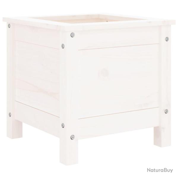 Jardini�re bac lit sur�lev� plantes fleurs terrasse jardin 40 x 40 x 39 cm bois massif de pin blanc