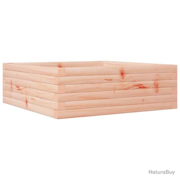 Jardini�re bac lit sur�lev� plantes fleurs terrasse jardin 70 x 70 x 23 cm bois massif douglas marr