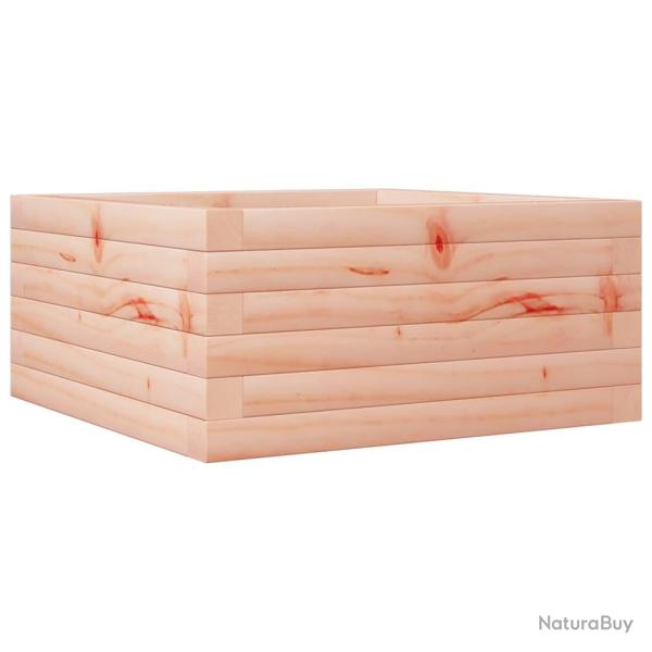 Jardini�re bac lit sur�lev� plantes fleurs terrasse jardin 50 x 50 x 23 cm bois massif douglas marr