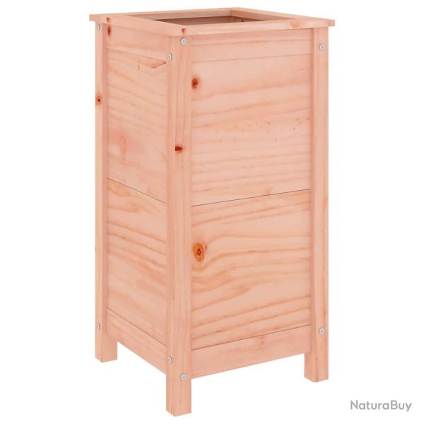 Jardini�re bac lit sur�lev� plantes fleurs terrasse jardin 40 x 40 x 78 cm bois massif douglas marr