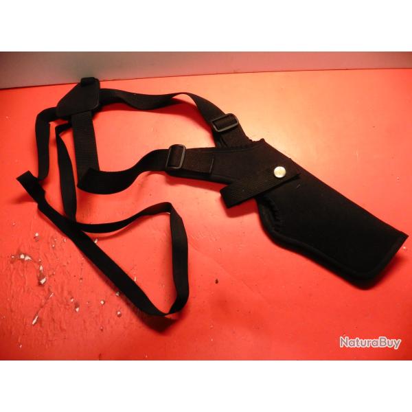 Holster d'�paule noir - mati�re souple